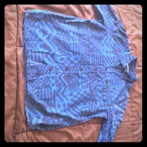 Burberry Brit men’s geometric pattern shirt